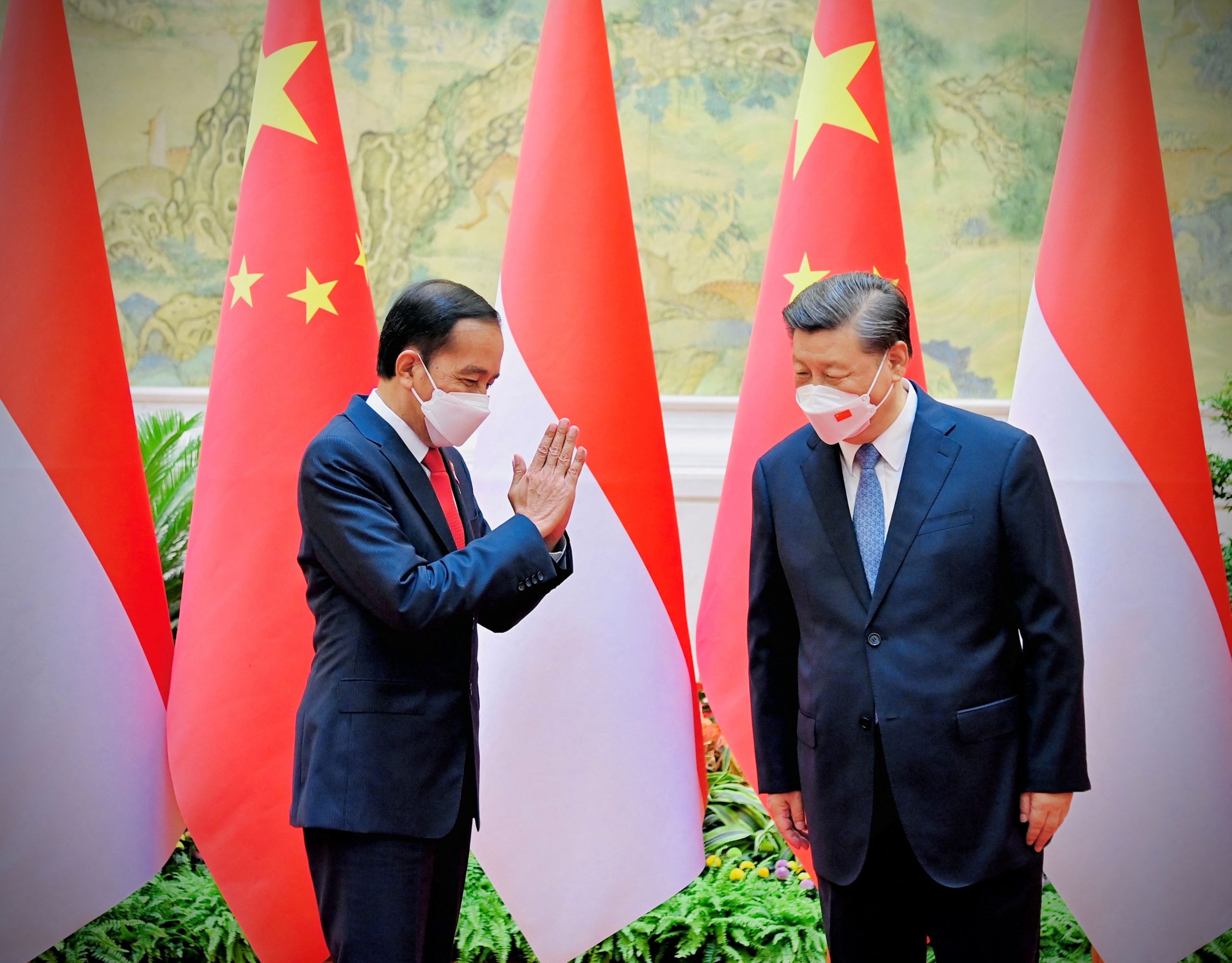 Indonesia S President Joko Widodo Meets Chinese President Xi Jinping In