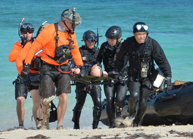 US-Japan military training at Okinawa, Japan