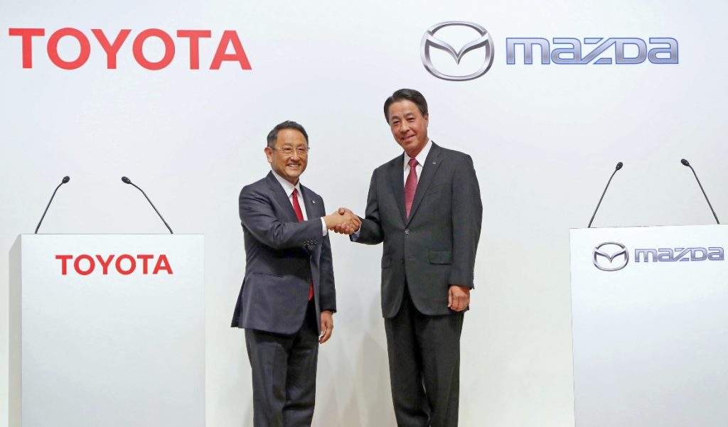 Toyota Merges with Mazda to Fight ‘Uncharted Battle’ in Electric ...