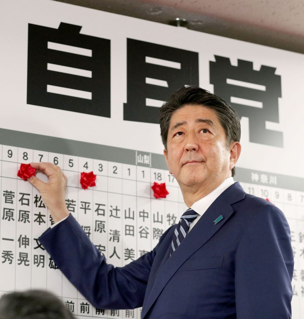 Japanese Voters Entrust Government To Shinzo Abe Japan Forward