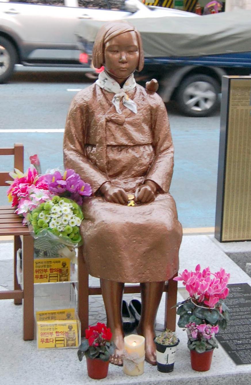 Comfort Woman Stature at Busan, South Korea