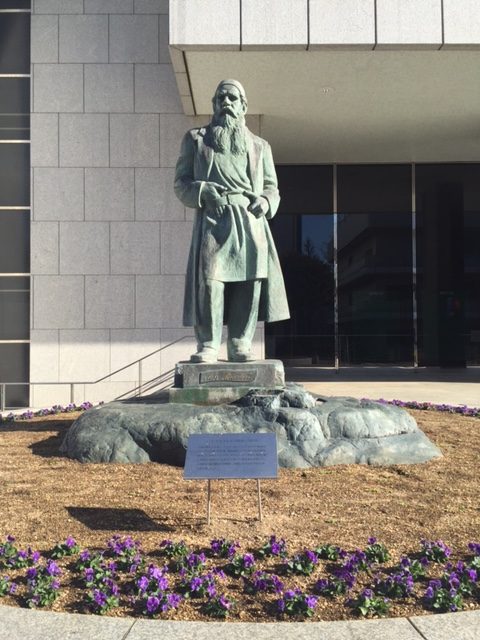 Statue of Leo Tolstoy in Japan
