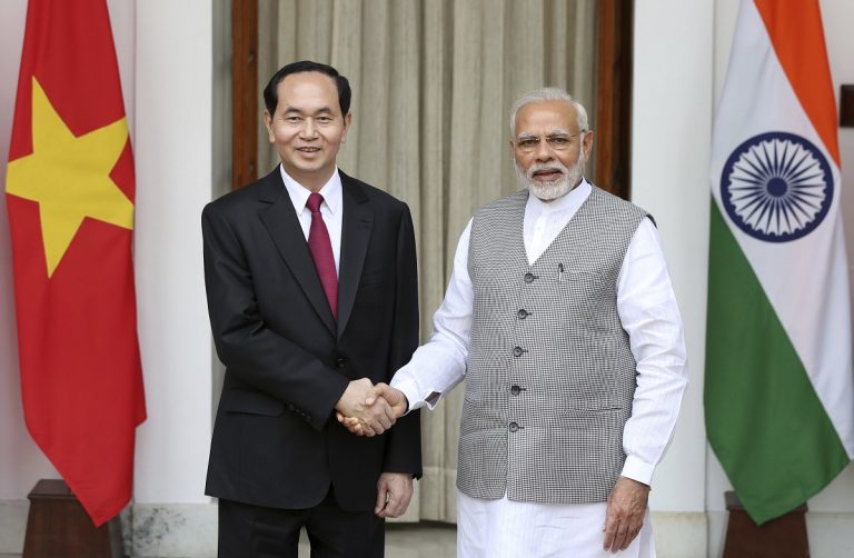 Tran Dai Quang, Narendra Modi