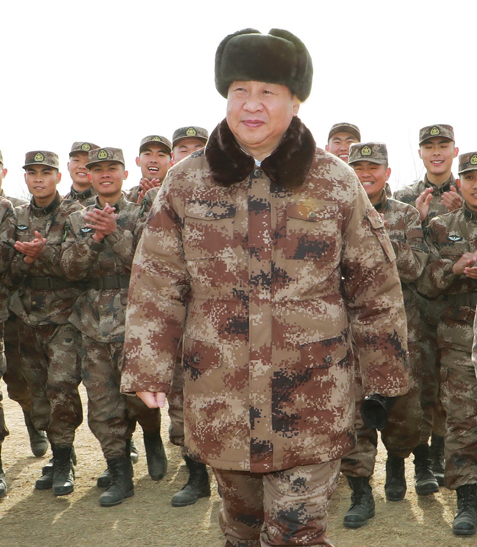 Xi Jinping in Military uniform