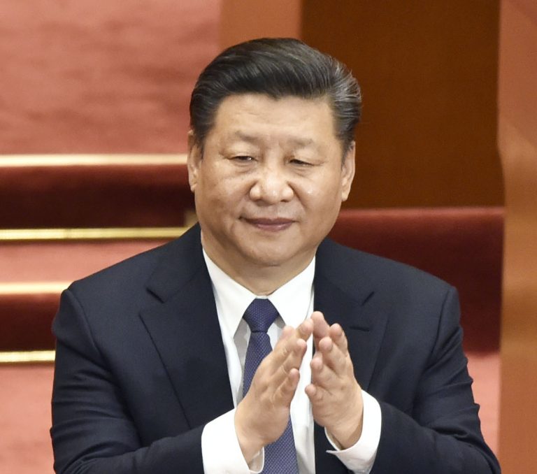 Applauding Xi Jinping