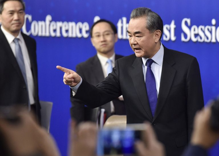 China's Foreign Minister Wang Yi