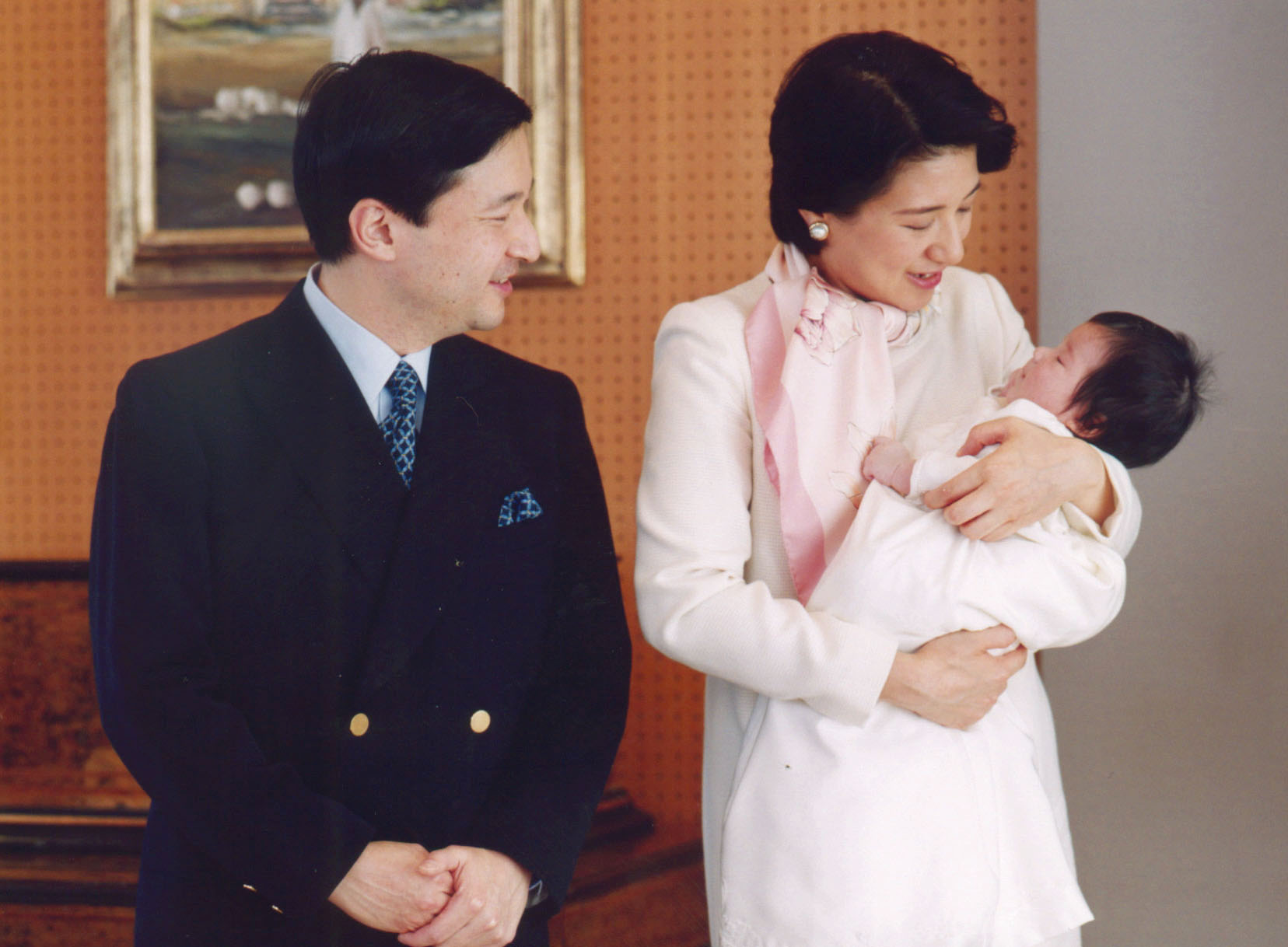 Crown Prince with his family