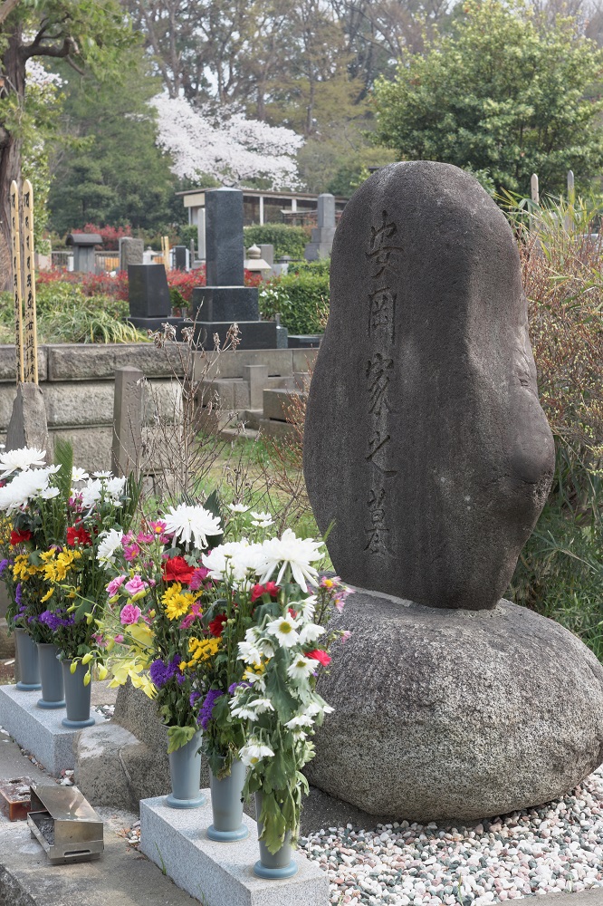Yasuoka grave at Somei Reien