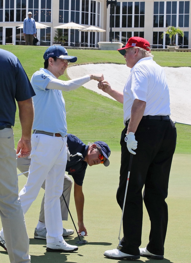 US-Japan Golf Diplomacy