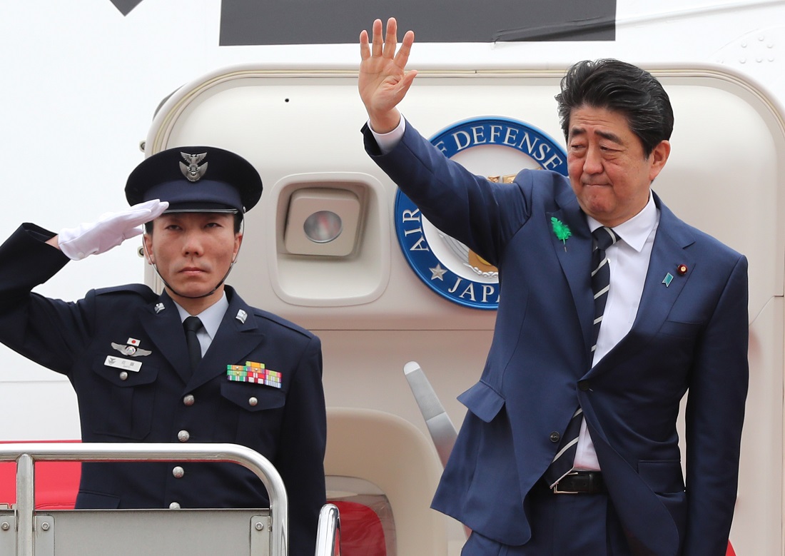 Prime Minister Abe heads to US