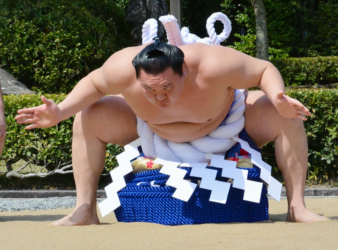 Yokozuna Sumo wrestler Hakuho