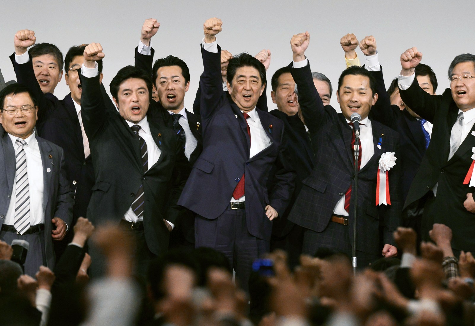 PM Abe calls for the Constitutional reform