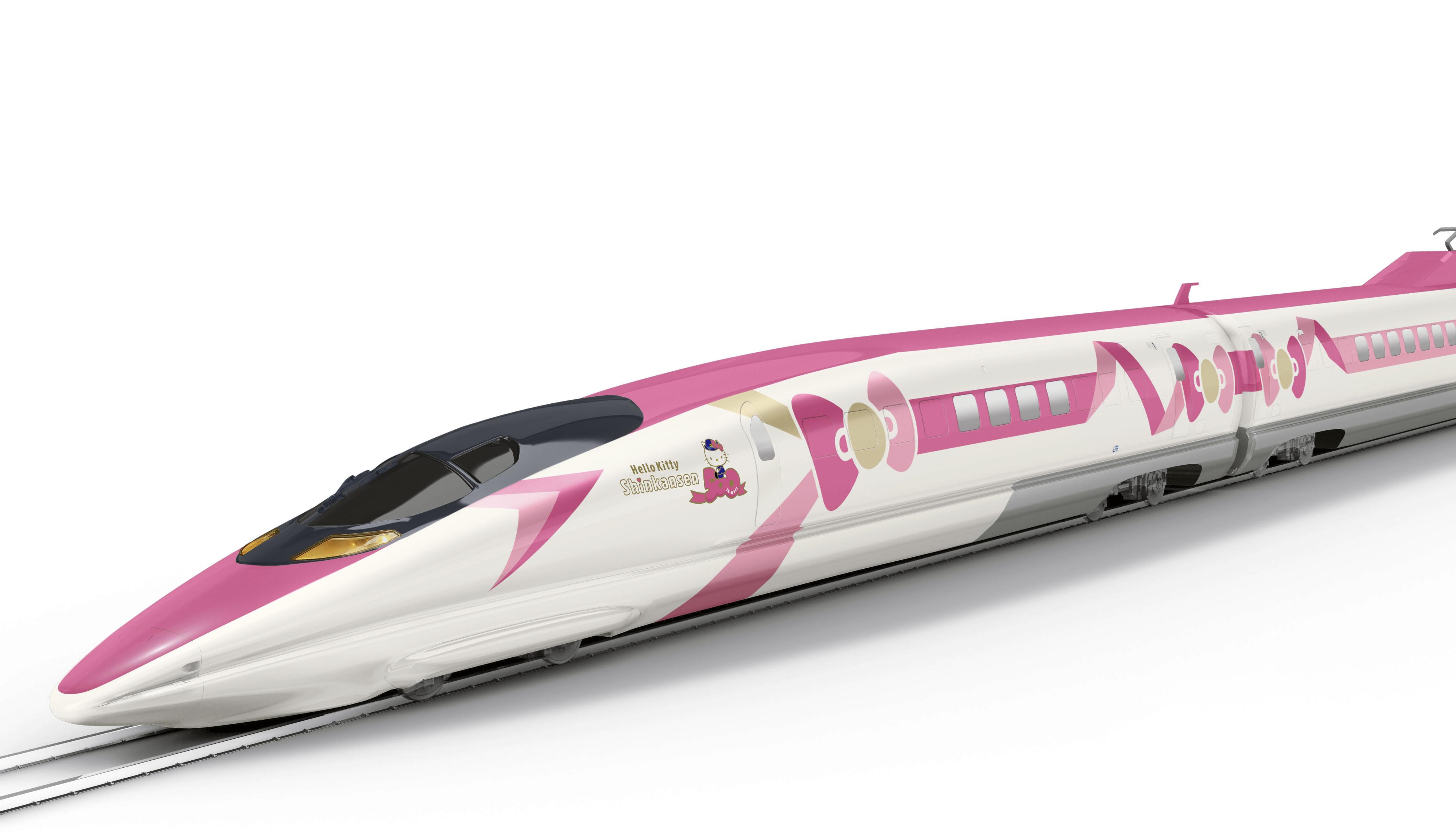 Hello Kitty Shinkansen to Make Daily Round Trips From Shin-Osaka