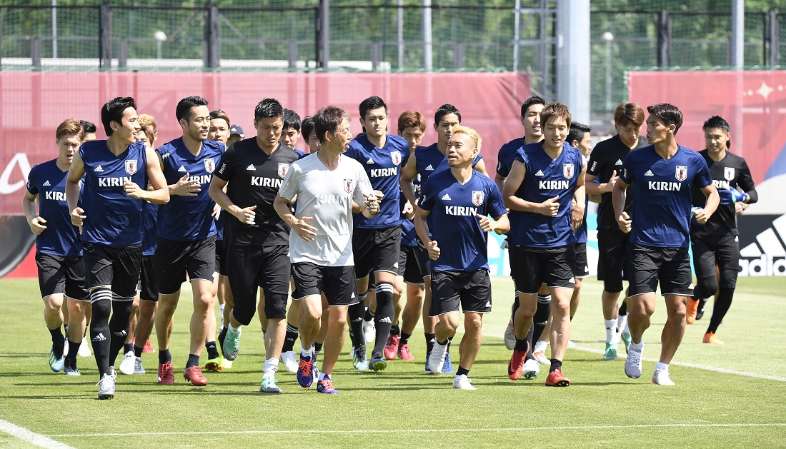 Time For Samurai Blue To Make Their Own Luck At World Cup 18 Japan Forward