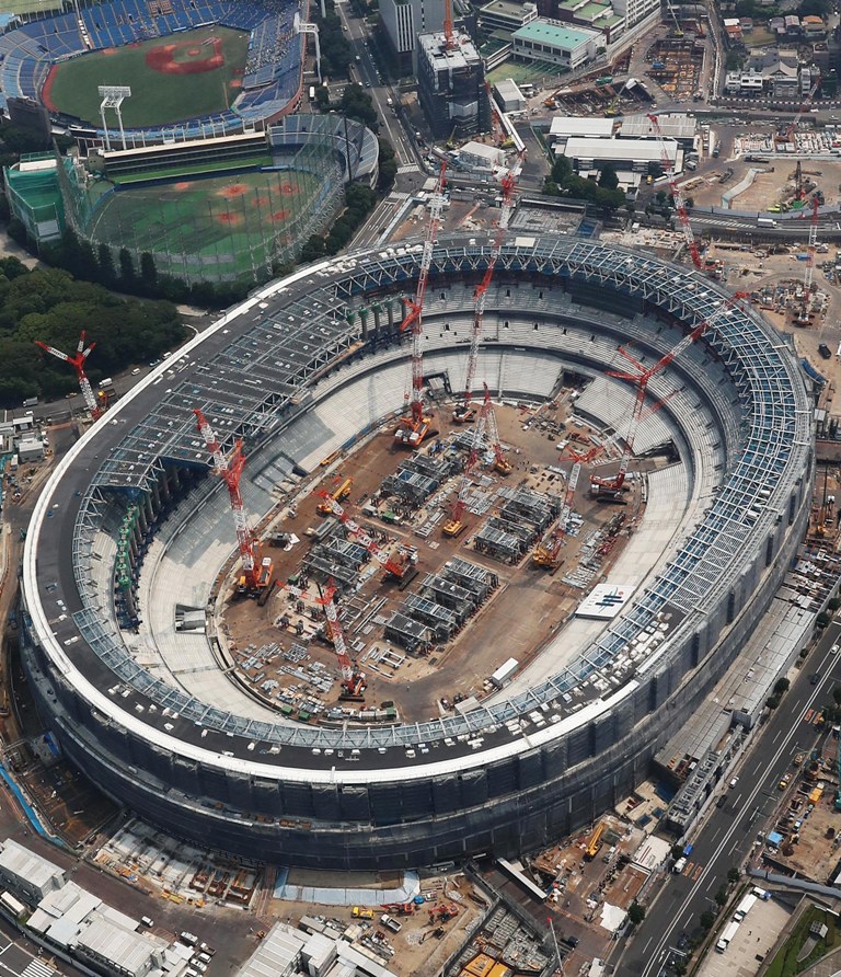 PHOTO AND VIDEO: Here Are the Venues Being Built for Tokyo Olympics 2020