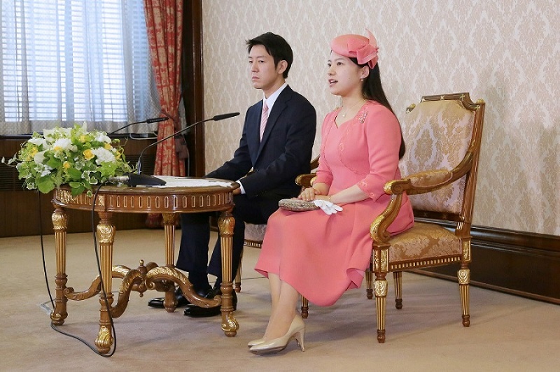 ‘Pleased and Thrilled’ Princess Ayako, Fiancé Moriya Take Questions