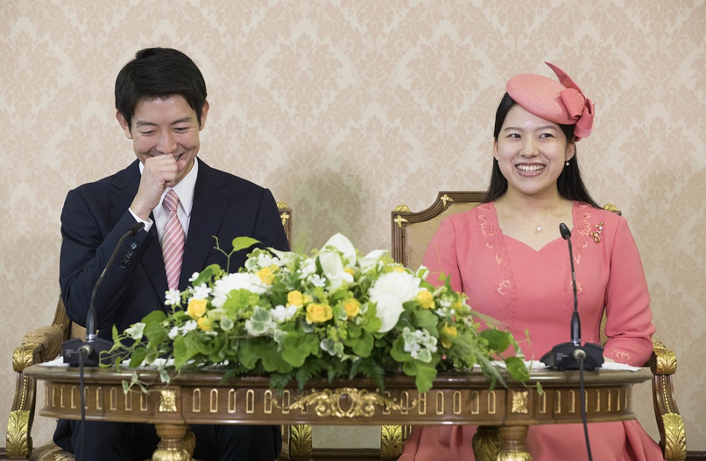 ‘Pleased and Thrilled’ Princess Ayako, Fiancé Moriya Take Questions