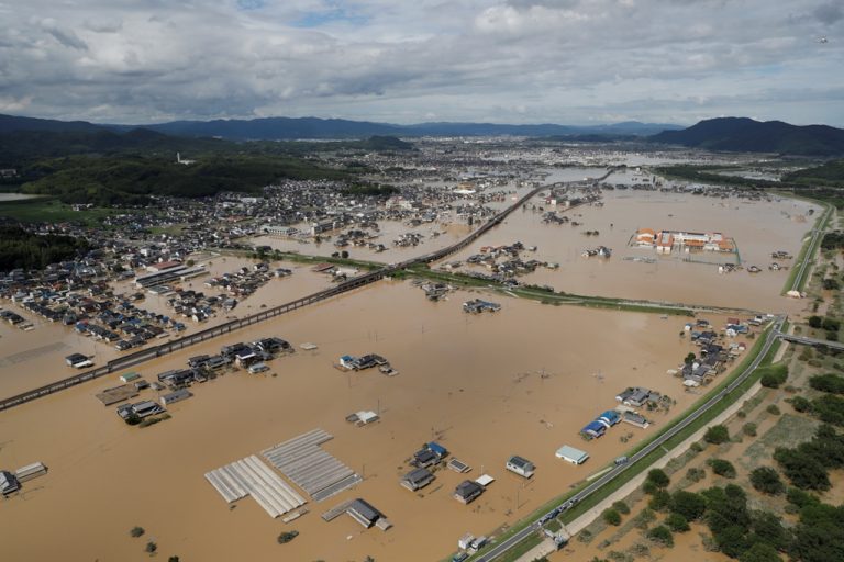 PHOTOS: 119 Dead, 81 Missing, More Than 23,000 Evacuated Due to Japan Floods