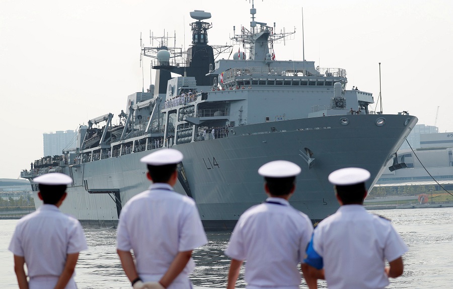 U K Royal Navy S Hms Albion Visits Tokyo Port To Enhance East Asia Presence Japan Forward
