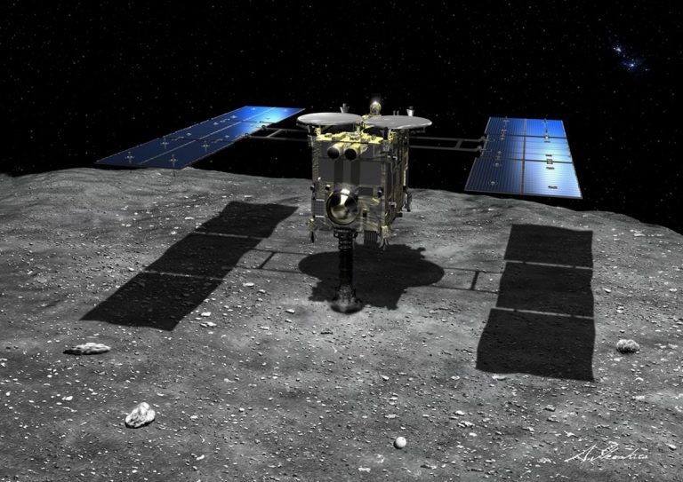 Image Japan Space Probe Hayabusa2 Reaches Asteroid Ryugu003