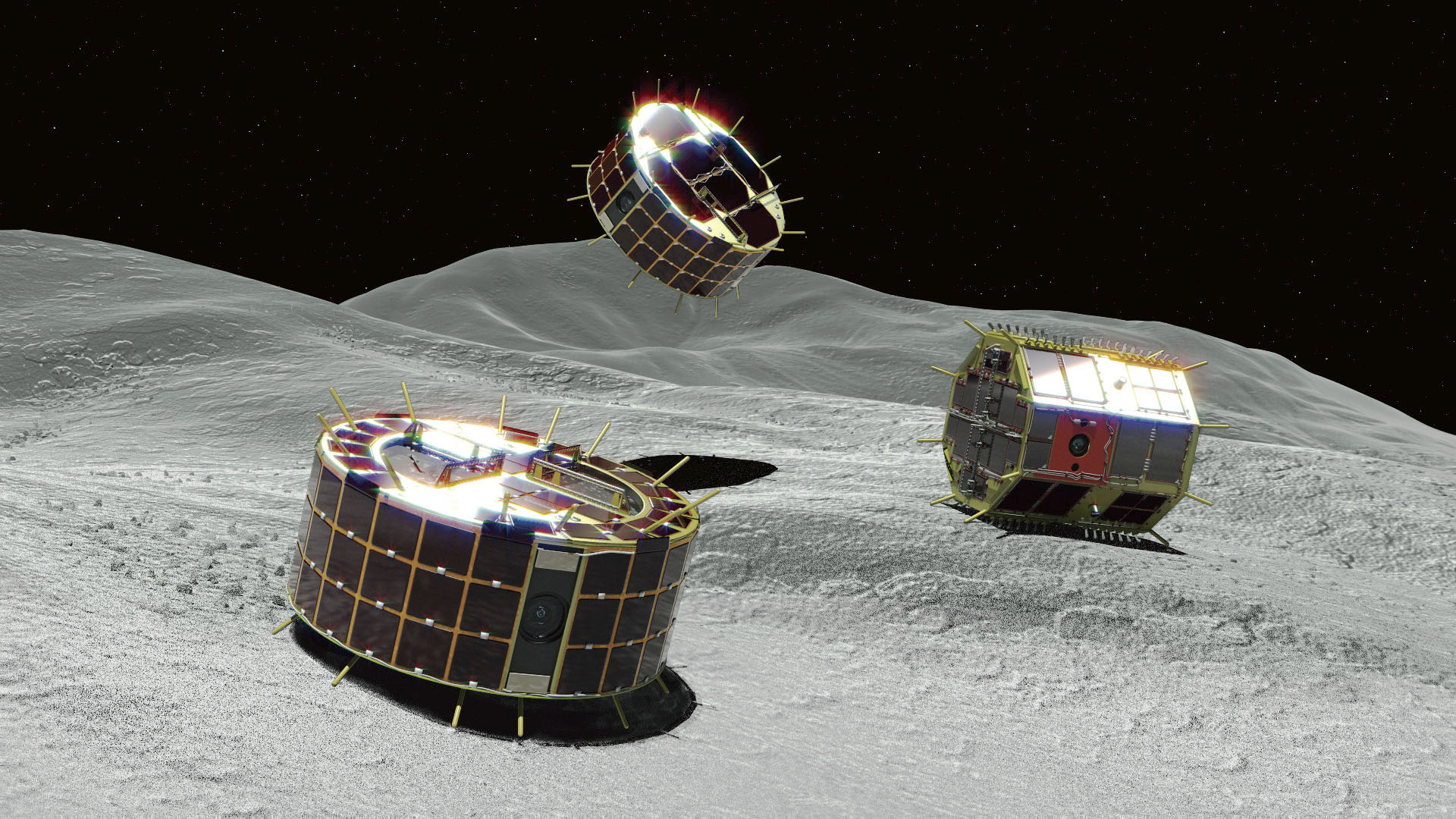 Japan Makes History: Hayabusa2 Spacecraft Lands Rovers on Moving Asteroid