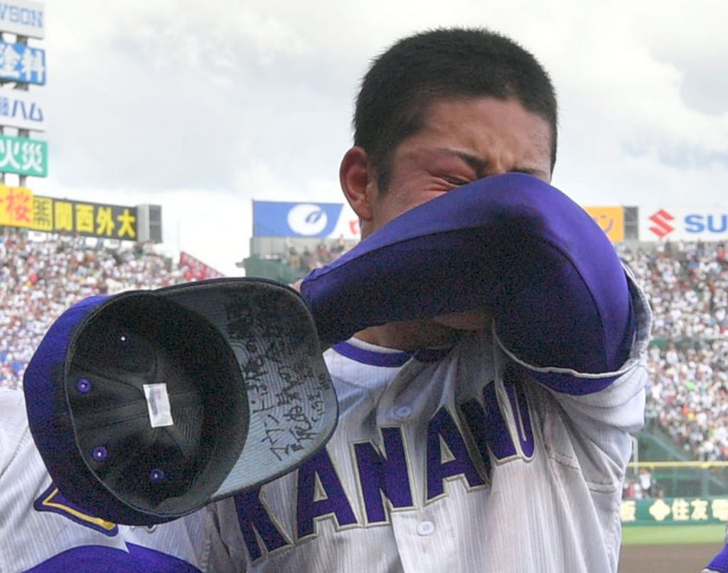 high school japanese baseball player