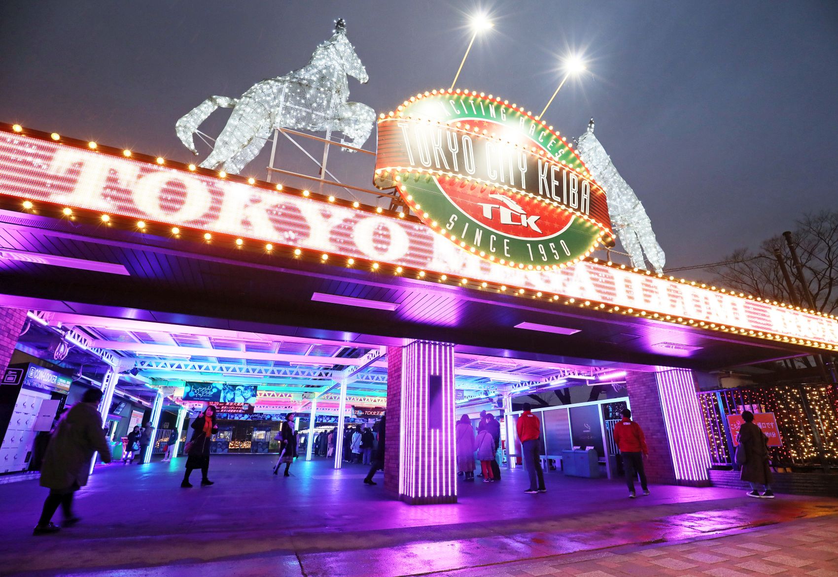 Tokyo Mega Illumination: ‘Oi Racecourse’ Dazzles With Unusual Light Installation