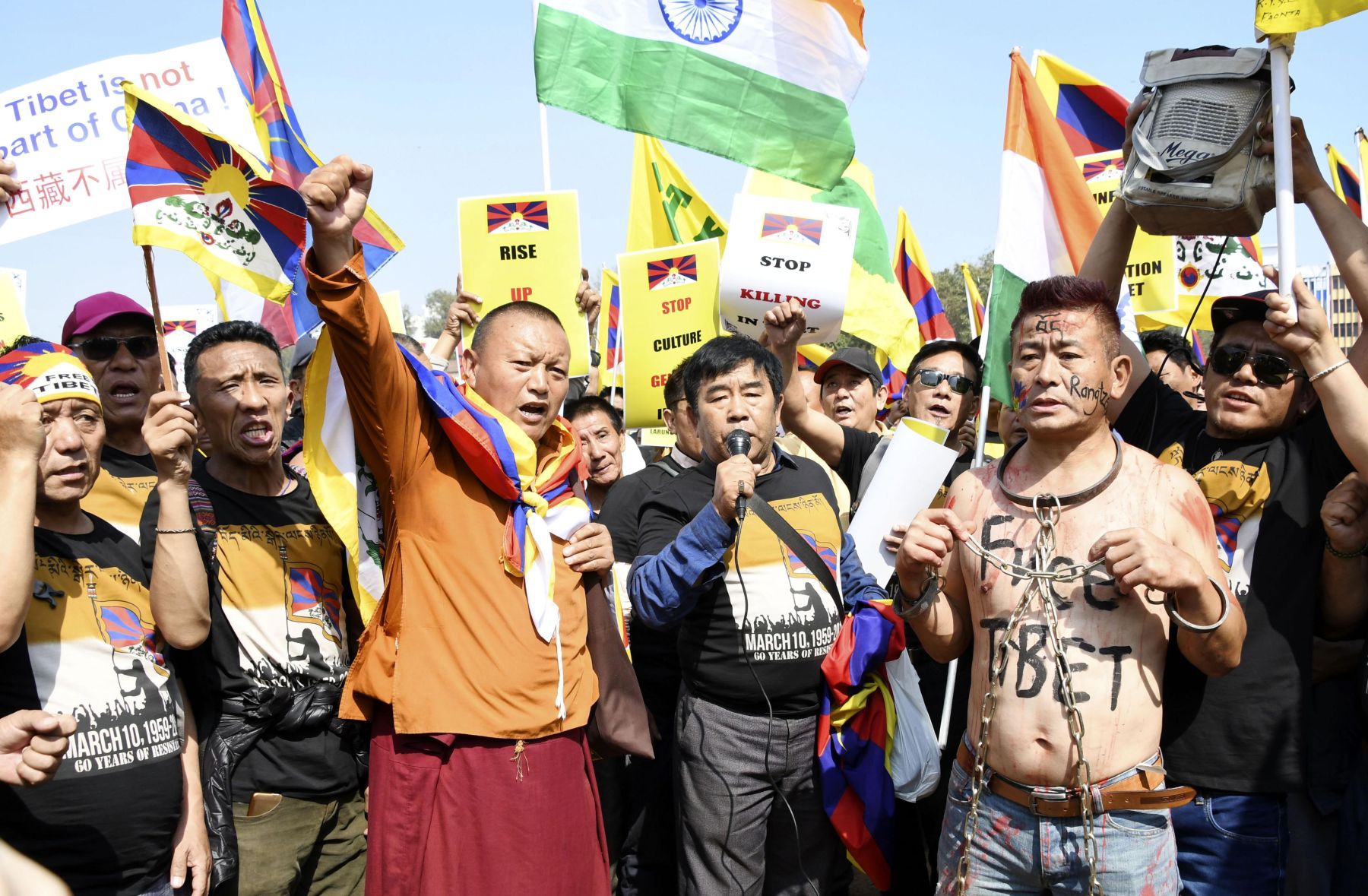 China Tibet and Uighurs Chinese Centrism Suppression of Minorities 003