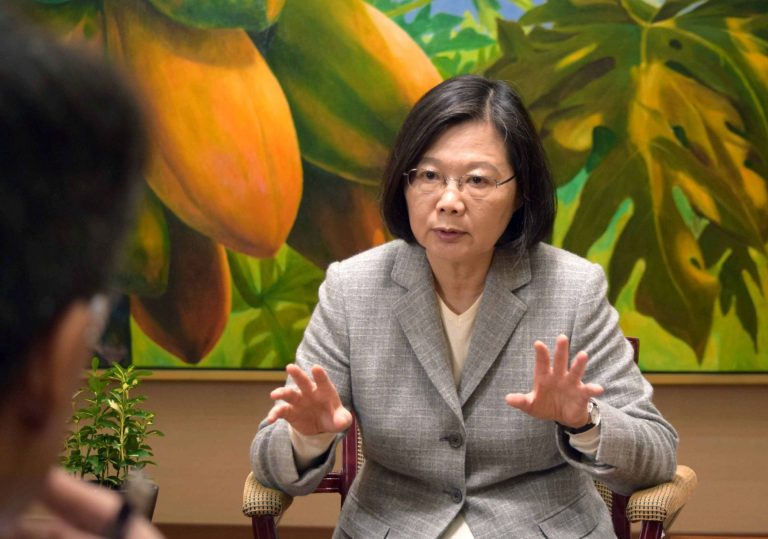 Japan Taiwan President Tsai Ing-wen Interview 015