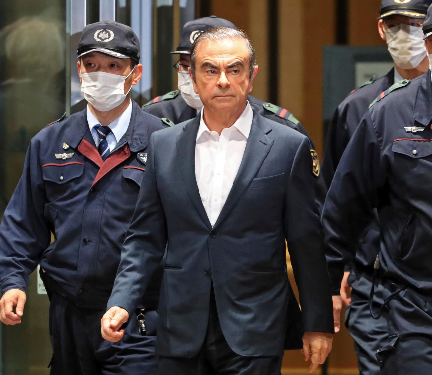 Japan Carlos Ghosn Released on Bail Once More 015