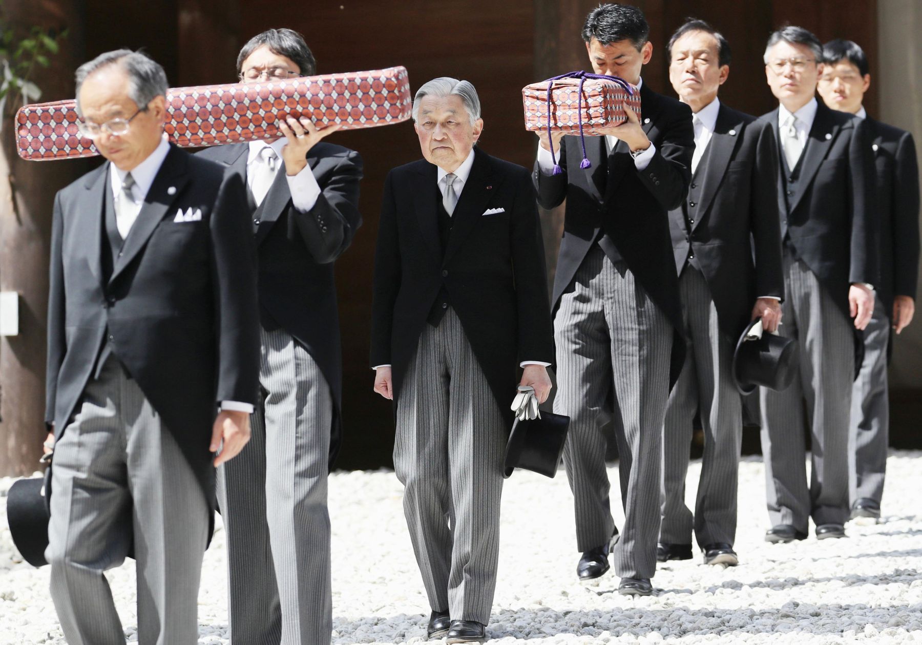 Japan Emperor at Ise Shrine Last Visit in Heisei Era 013