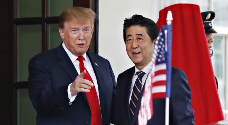 Donald Trump,Shinzo Abe