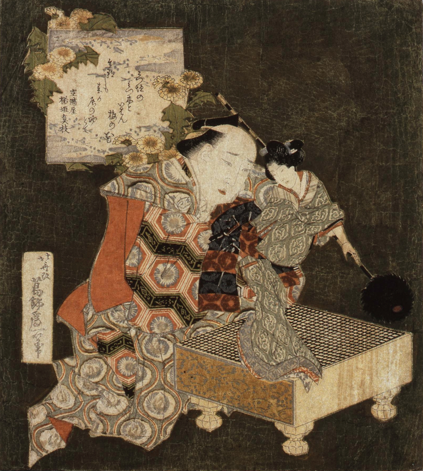 Katsushika Hokusai, Puppet on Go Board, Sumida Hokusai Museum
