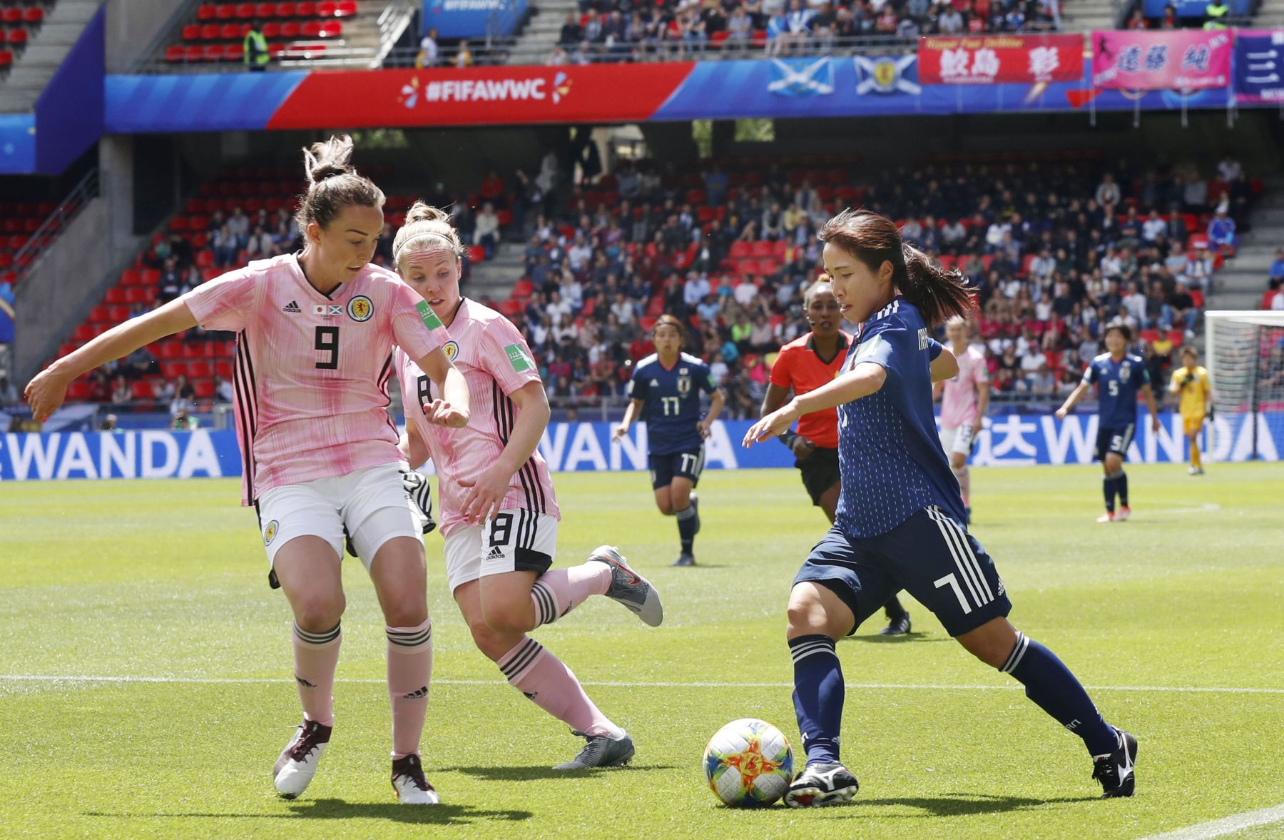 2019 FIFA Women’s World Cup Japan vs Scotland 010