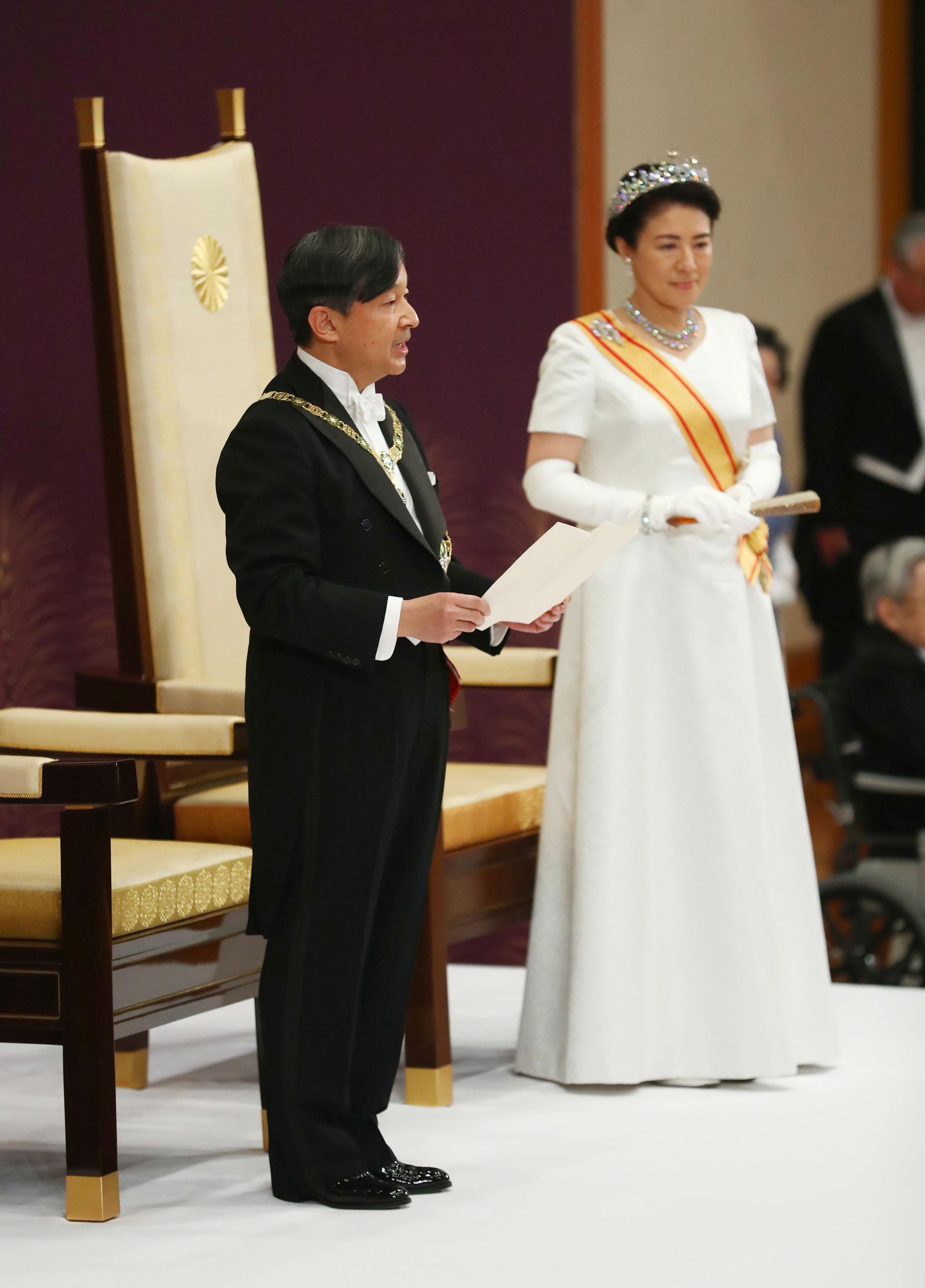 Japan Imperial Trivia Empress Tiara and Dress