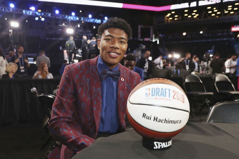 Rui Hachimura Becomes First Japanese NBA Draft 002