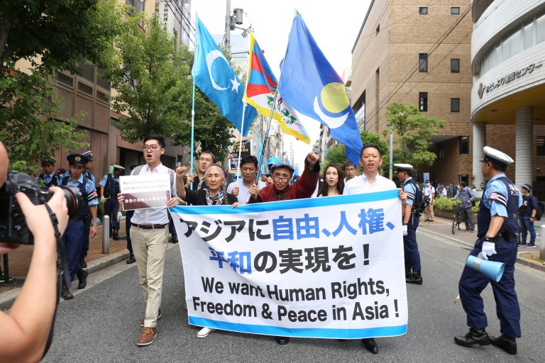 Activists Bring Attention Human Rights Issues