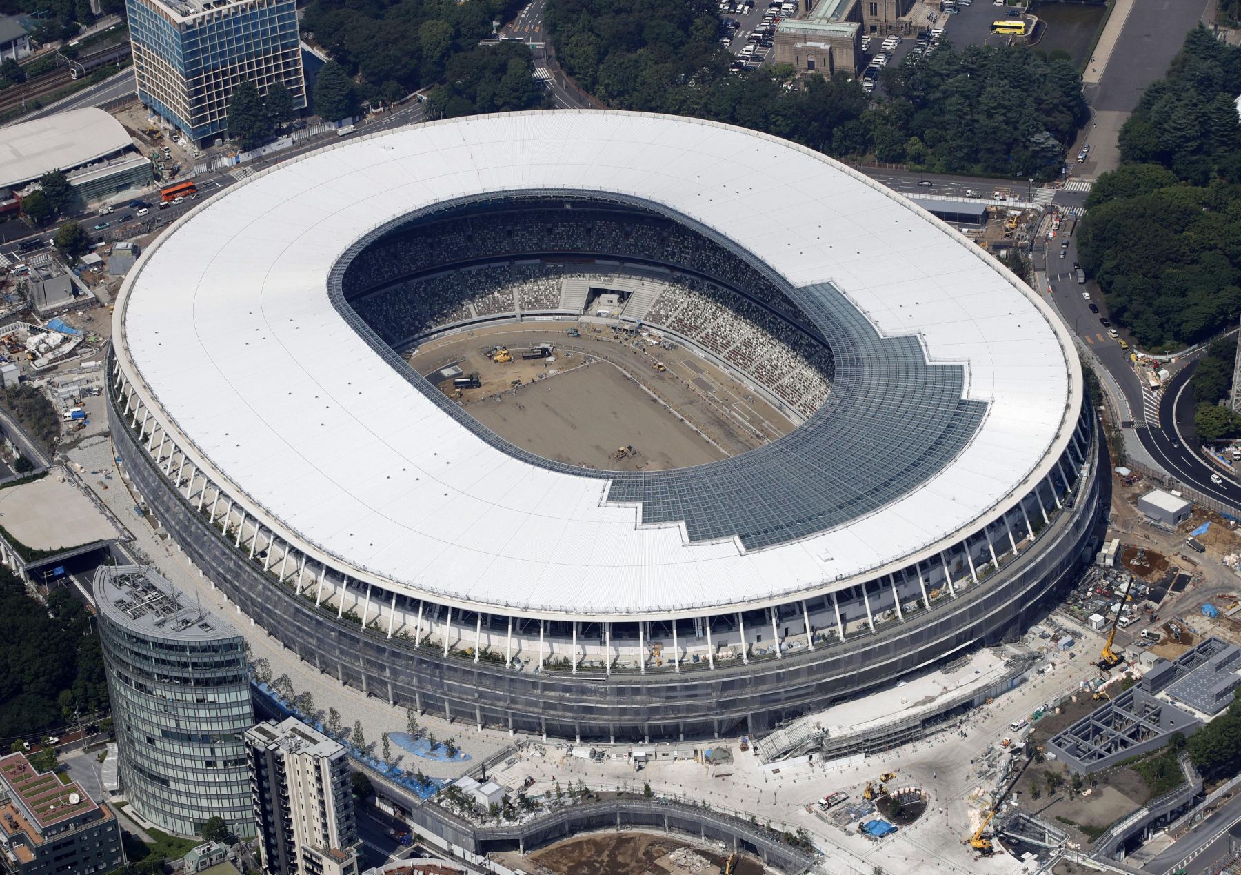 New National Stadium for Tokyo Olympics Nearly Complete | JAPAN Forward