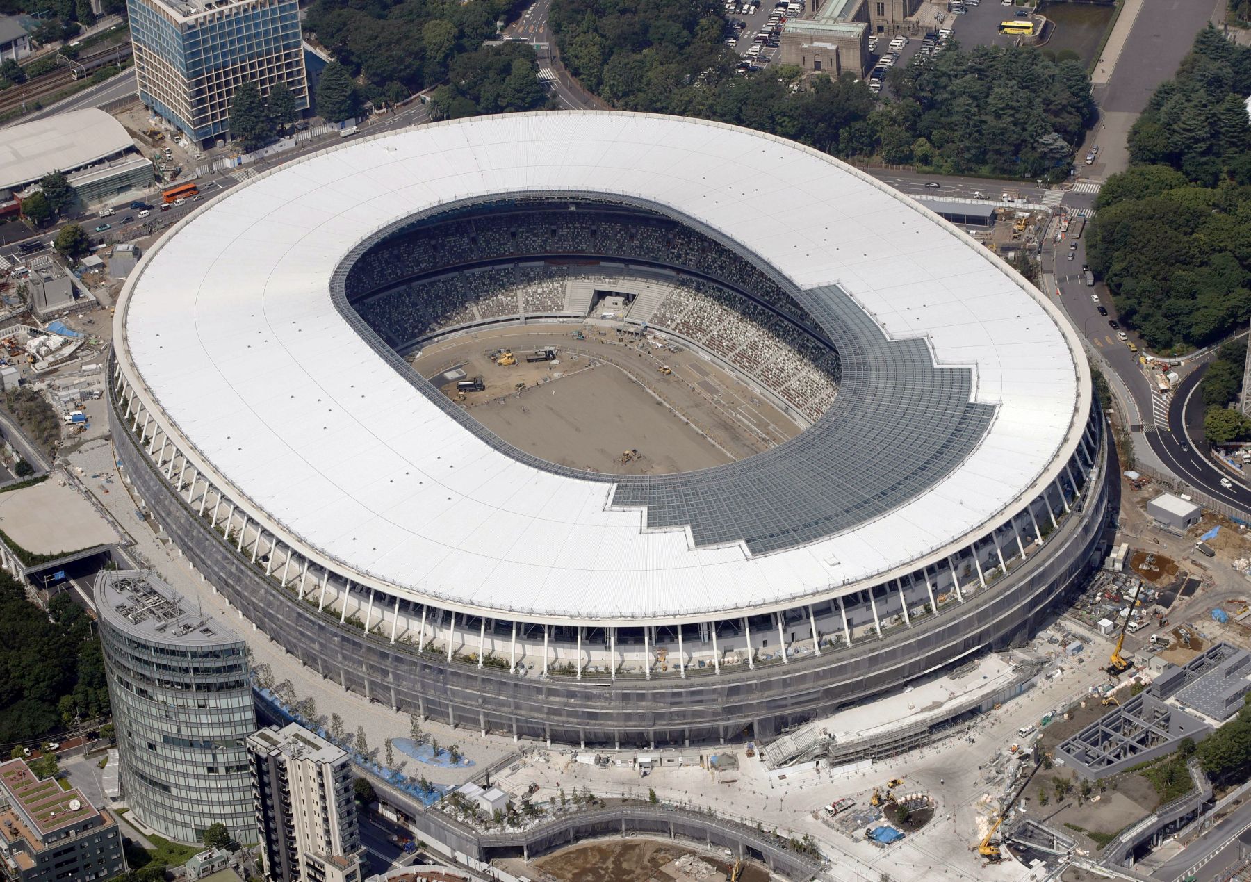 Japan 2020 Tokyo Olympic Stadium is Almost Ready to Go 009