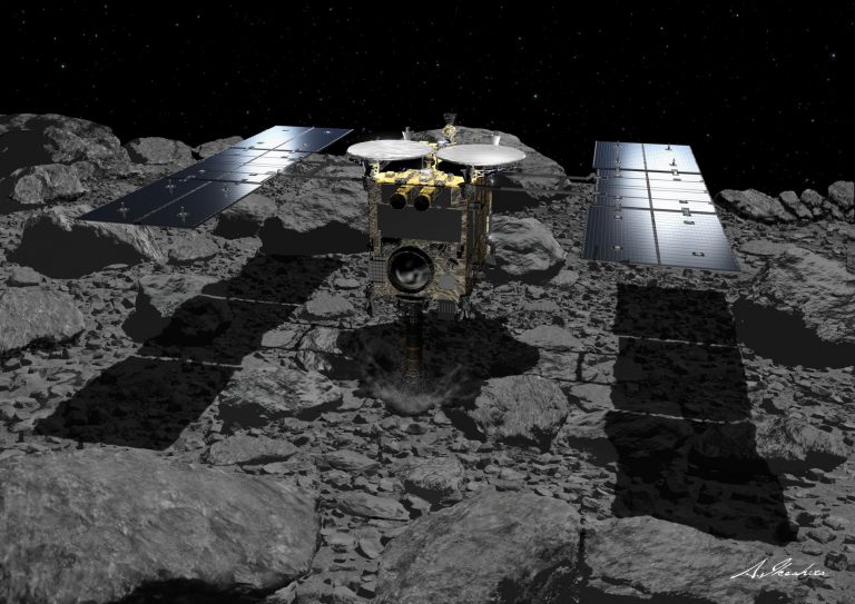 Japan Space Probe Hayabusa 2 2nd Landing 008