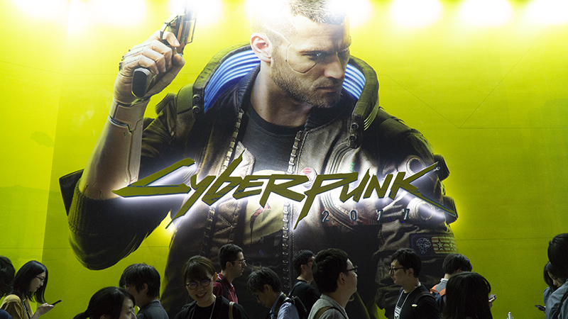 CD Projekt Red tribute shows Kojima as a Cyberpunk 2077 character