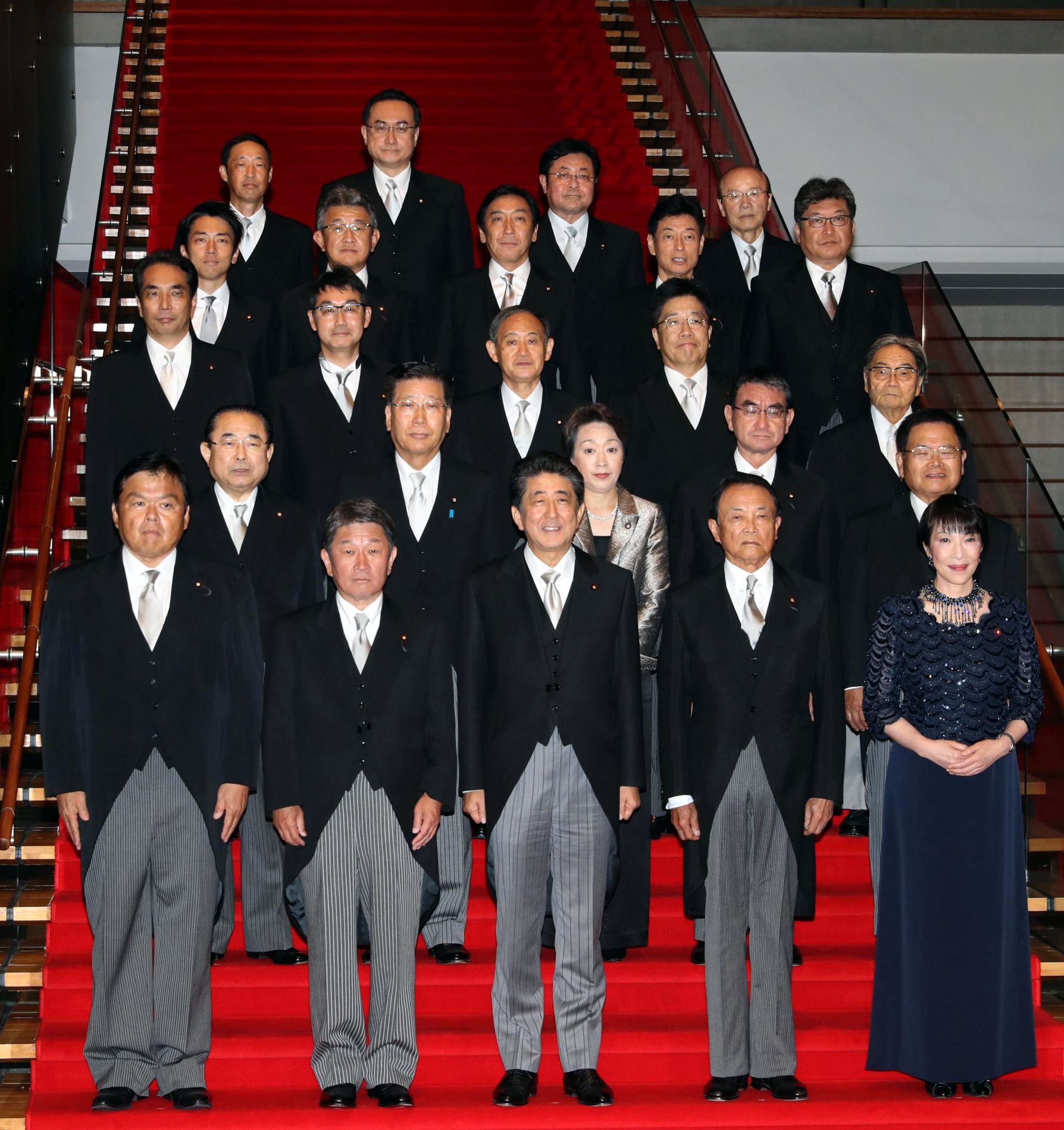 Japan Abe Cabinet Reshuffle 007