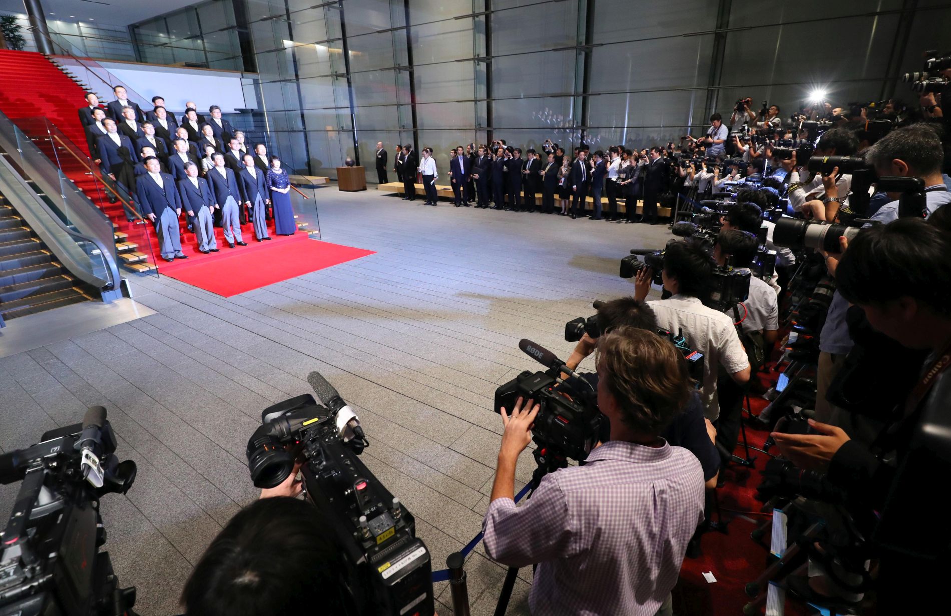 Japan Abe Cabinet Reshuffle