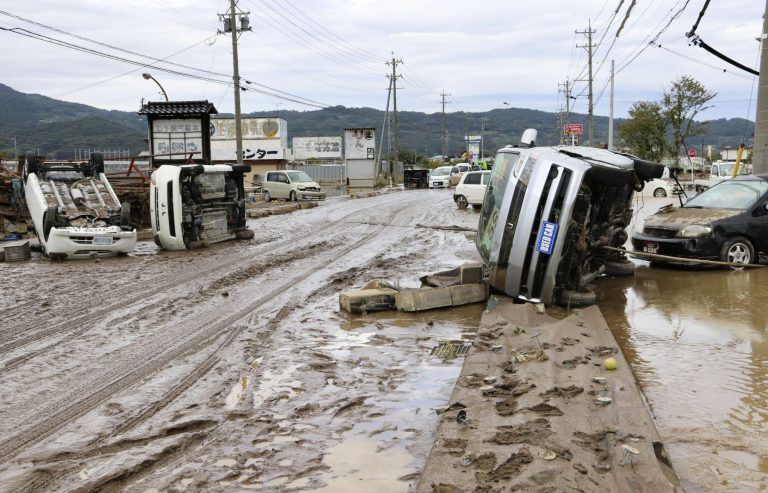 Aftermath of Super Typhoon Hagibis in Japan 023