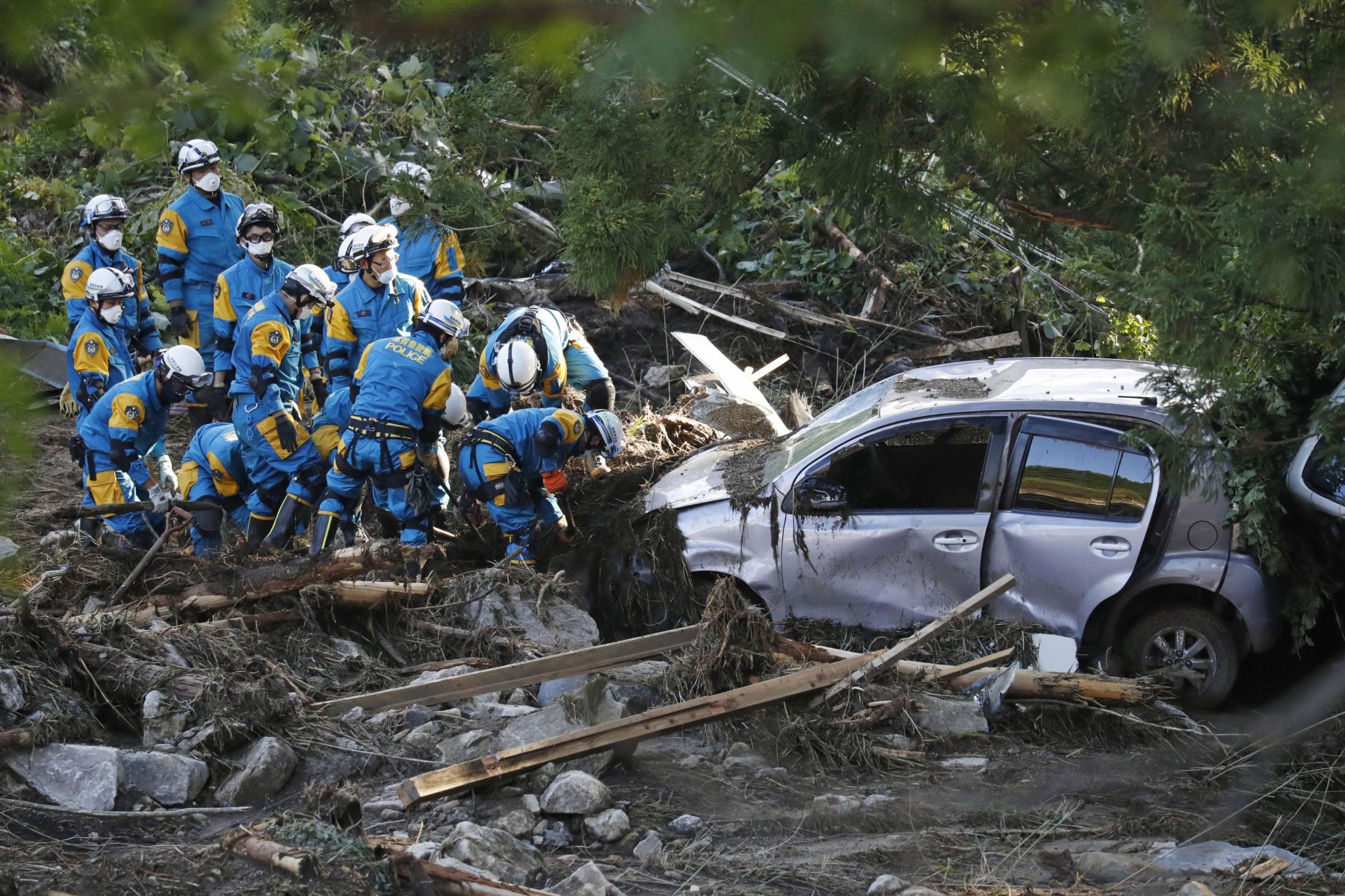 Aftermath of Super Typhoon Hagibis in Japan 034