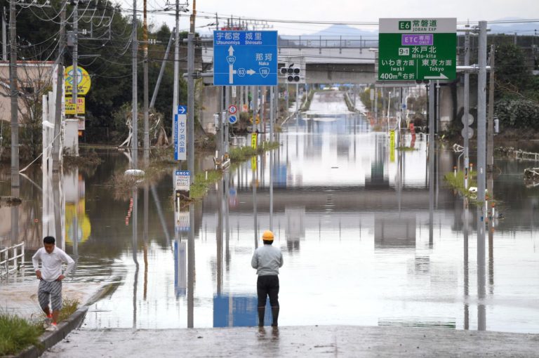 Aftermath of Super Typhoon Hagibis