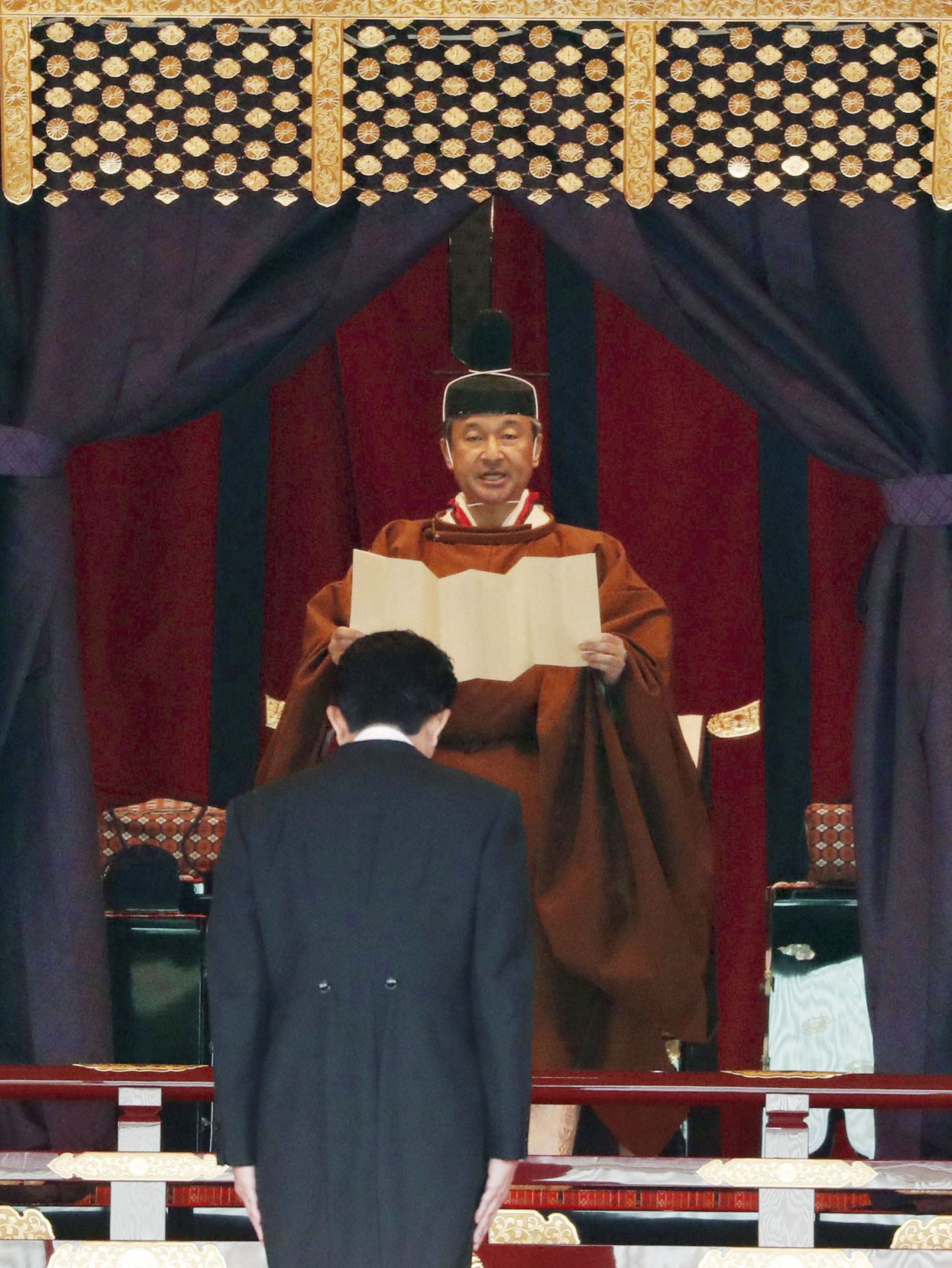 Emperor Naruhito Enthronement Ceremony 2019 Reiwa Era 011