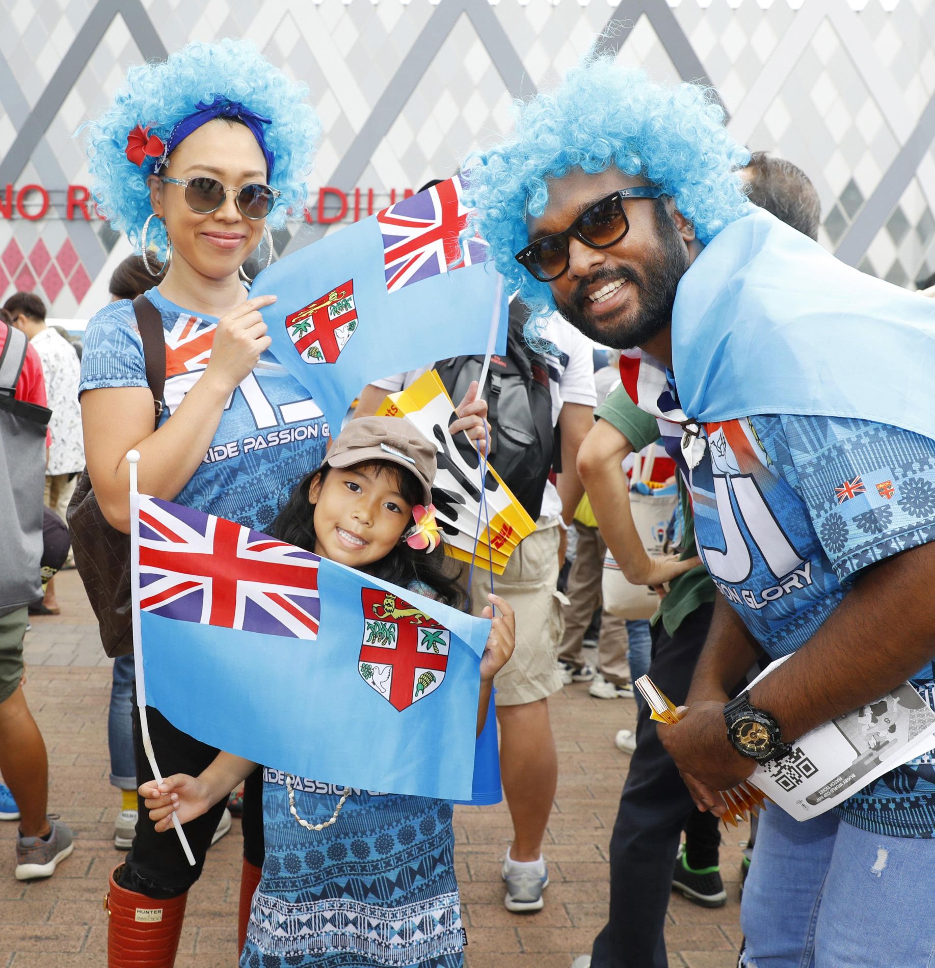 Fans at the Rugby World Cup 2019 in Japan 010