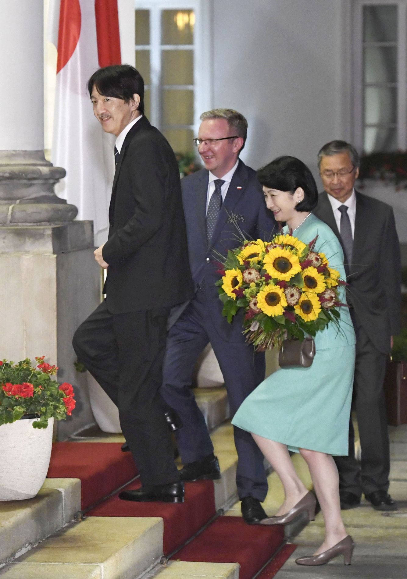 Japan Crown Prince and Princess Visit Poland 003