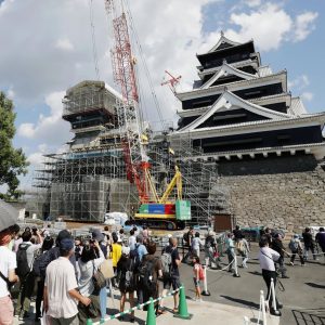 Japan Kumamoto Castle Renovation 002